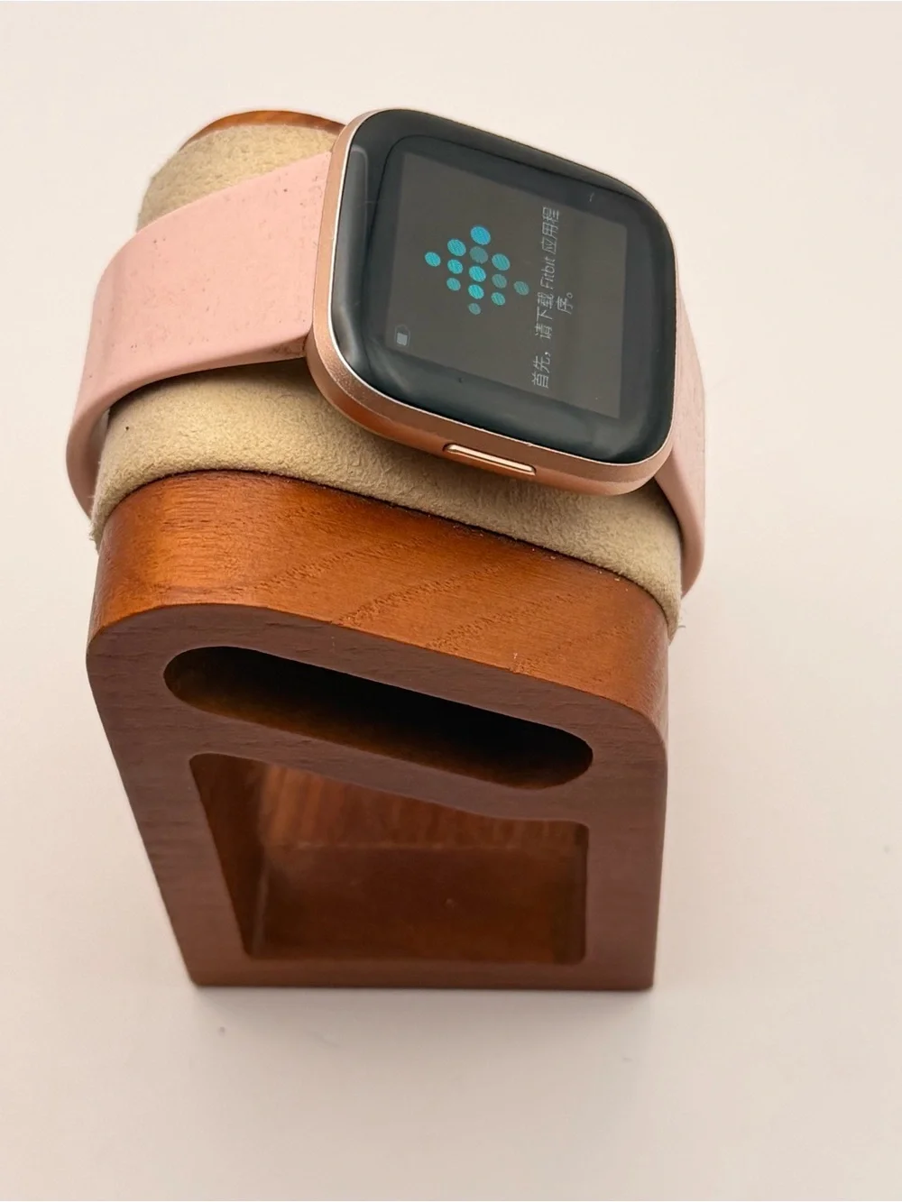 Fitbit Versa 2, Tested, Charger Included,  Pink/rose Gold, Fitness, Case Protect